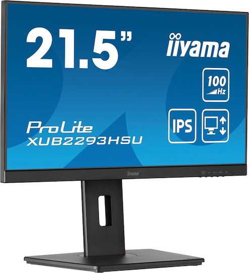 Iiyama ProLite XUB2293HSU-B6 IPS Monitor 22" FHD 1920x1080 view 3