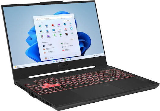 Asus TUF Gaming A15 FA507NVR-LP017W 15.6" FHD 144Hz (Ryzen 7-7435HS/16GB/512GB SSD/GeForce RTX 4060/W11 Home) Mecha Gray (US Keyboard) view 2