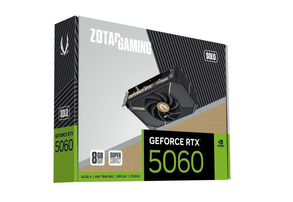 Zotac GeForce RTX 5060 8GB GDDR7 Solo Graphics Card ZT-B50600G-10L view 2