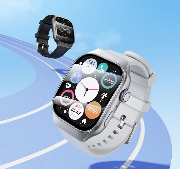 Hoco Y33 Smartwatch with Heart Rate Monitor (Black) view 4