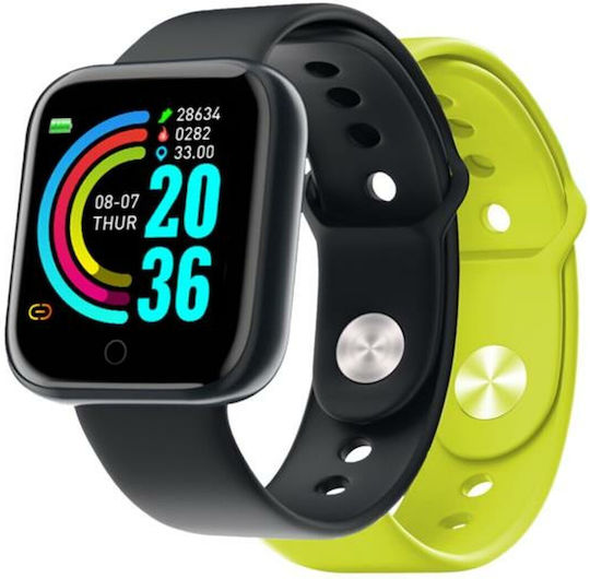 Nilox Trailband Smartwatch with Heart Rate Monitor (Black)