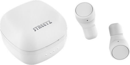 Streetz TWS-109 In-ear Bluetooth Handsfree Earphones with Charging Case White vista 3