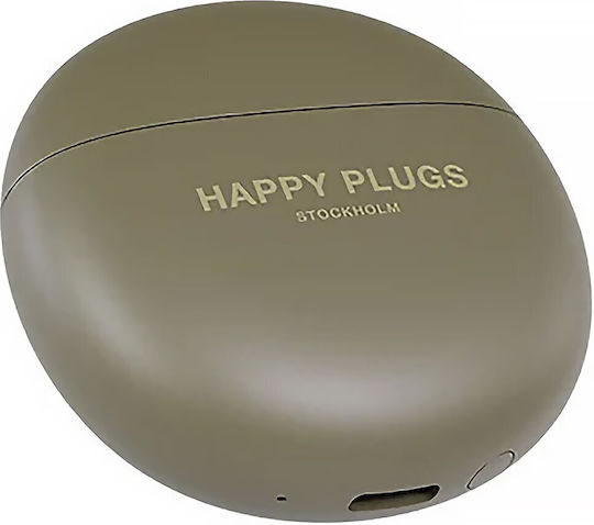 Happy Plugs Joy Lite In-ear Bluetooth Handsfree Earphones with Charging Case Green view 5