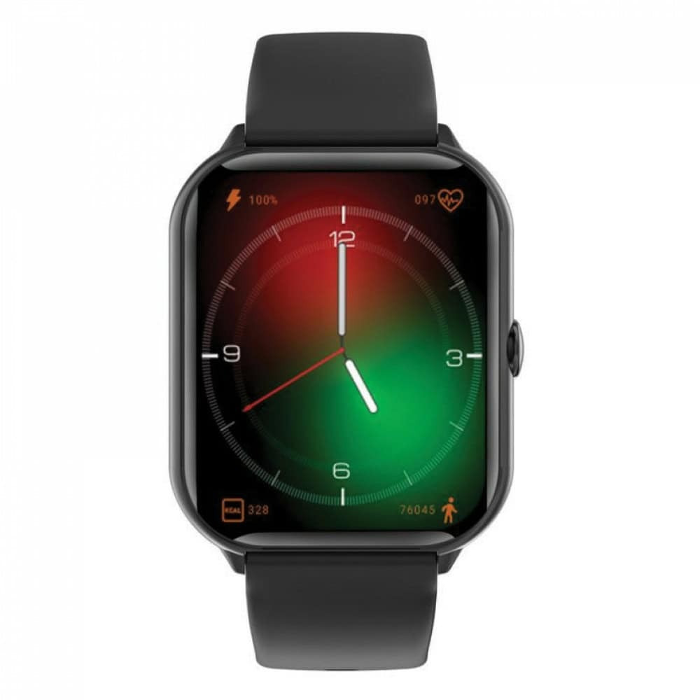 Power Box G-35 Smartwatch with Heart Rate Monitor (Black)