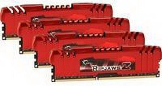 G.Skill Ripjawsz DDR3 32GB RAM with 4x8GB Modules and Speed 1600 for Desktop F3-12800CL10Q-32GBZL view 2