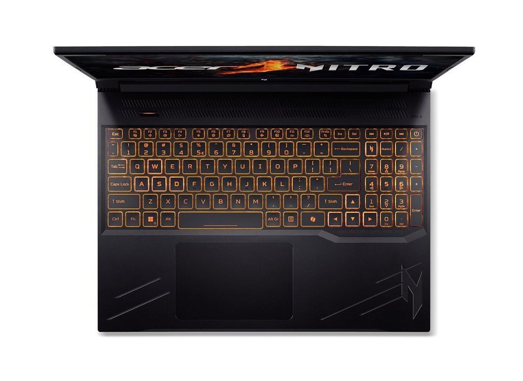 Acer Nitro V16 ANV16-41 16" FHD+ 165Hz (Ryzen 5-8645HS/16GB/1TB SSD/GeForce RTX 4050/W11 Home) Obsidian Black (US Keyboard) vue 4