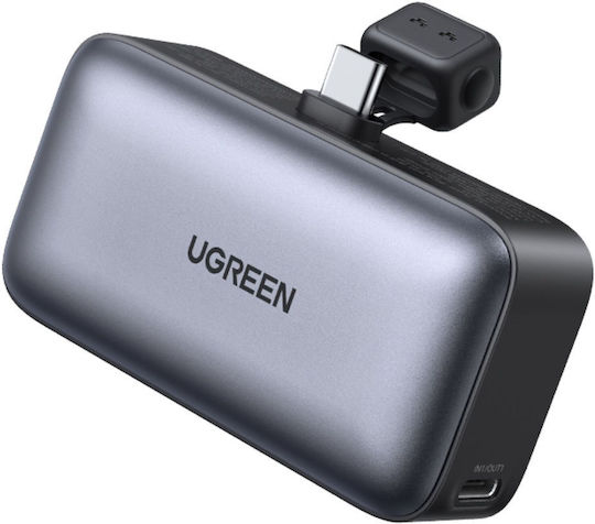 Ugreen PB503 Power Bank 5000mAh 20W Power Delivery Gray view 1
