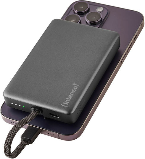 Intenso MC10000 MagSafe Power Bank 10000mAh 20W with USB-C Power Delivery Port Black vue 7