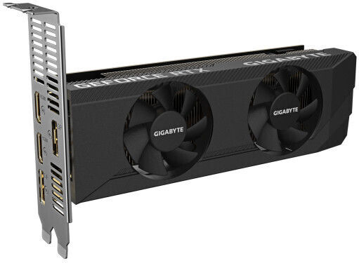 Gigabyte GeForce RTX 3050 6GB GDDR6 OC Low Profile 6G Graphics Card view 9