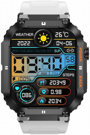 Gravity Gt6-8 42mm Smartwatch with Heart Rate Monitor (Multicolour) Ansicht 9