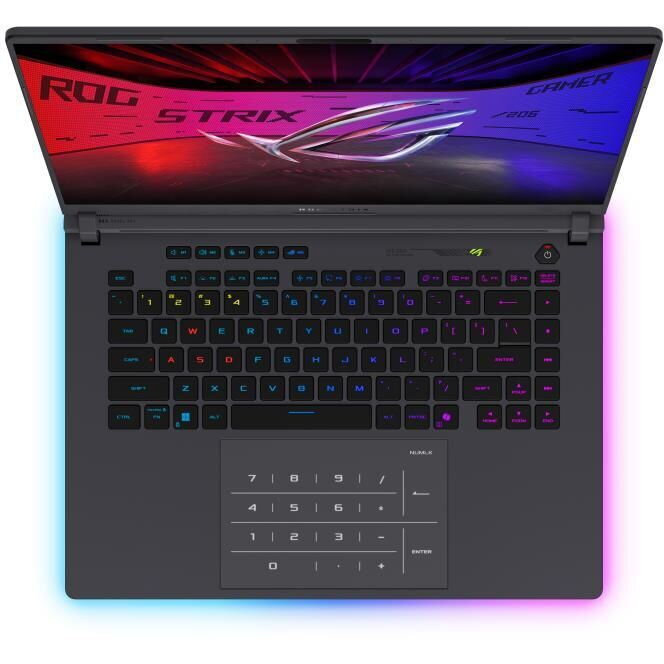 Asus ROG Strix G16 G615LP-S5051 G615LP-S5051 16" QHD+ (Ultra 9-275HX/16GB/1TB SSD/GeForce RTX 5070/No OS) Eclipse Gray (US Keyboard) view 6