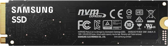 Samsung 980 SSD 1TB M.2 Type with PCI Express 3.0 Connection MZ-V8V1T0BW view 3