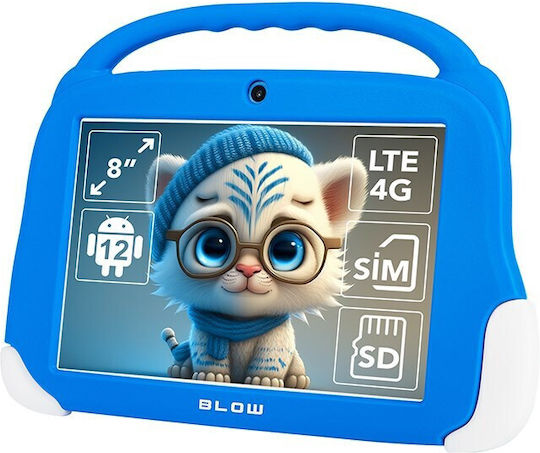 Blow KidsTAB8 4G 8" Tablet (4GB/64GB) Blue view 1