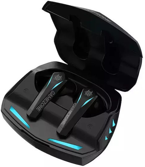 Tracer GameZone T7 PRO In-ear Bluetooth Handsfree Earphones with Sweat Resistance and Charging Case Black