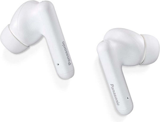 Panasonic B110W In-ear Bluetooth Handsfree Earphones with Sweat Resistance and Charging Case White vue 4