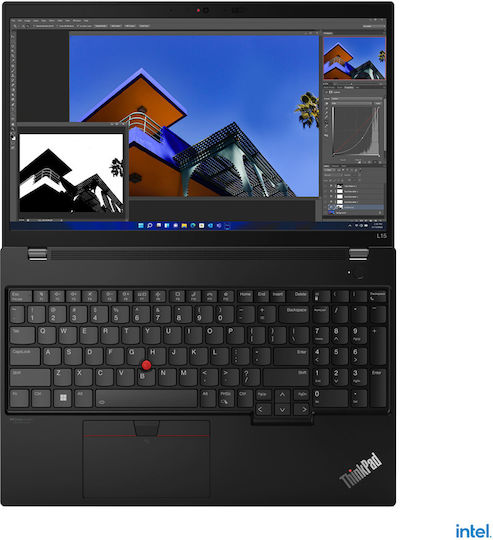 Lenovo ThinkPad L15 Gen 3 (Intel) 15.6" IPS FHD (i5-1235U/8GB/256GB SSD/W11 Pro) Thunder Black (GR Keyboard) view 6