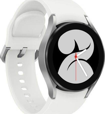 Samsung Galaxy Watch4 LTE Aluminium 44mm Waterproof with eSIM and Heart Rate Monitor (Silver) vue 4