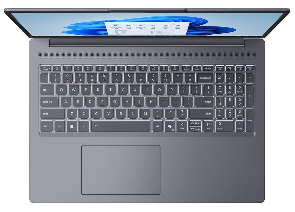 Lenovo IdeaPad Slim 3 16ARP10 16" IPS FHD+ (Ryzen 5-7535HS/16GB/512GB SSD/No OS) Luna Grey (US Keyboard) view 3
