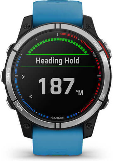 Garmin Quatix 7 Stainless Steel 47mm Waterproof Smartwatch with Heart Rate Monitor (Marine) view 6
