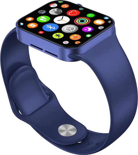 NO.01 Pro Watch 7 with Heart Rate Monitor (Blue) view 1