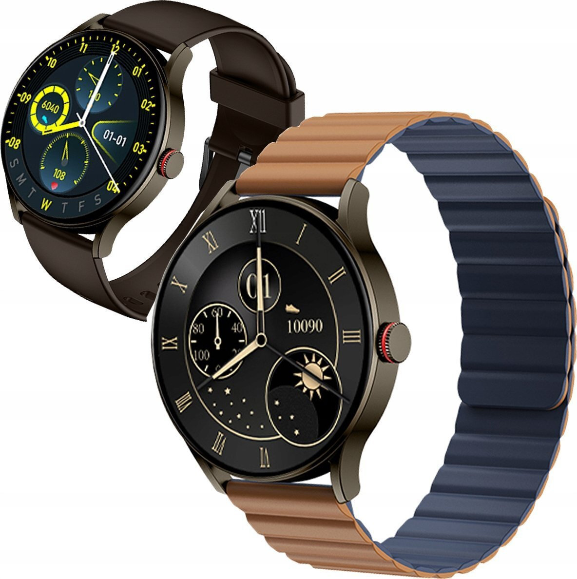 Imilab Imiki TG1 45mm Smartwatch with Heart Rate Monitor (Brown) view 6