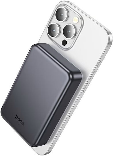 Hoco J160A MagSafe Power Bank 10000mAh 20W with USB-C Port Power Delivery Quick Charge 3.0 Gray view 7