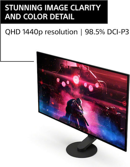 Sony Inzone M10S OLED HDR Gaming Monitor 26.5" QHD 2560x1440 480Hz with Response Time 0.03ms GTG vue 4