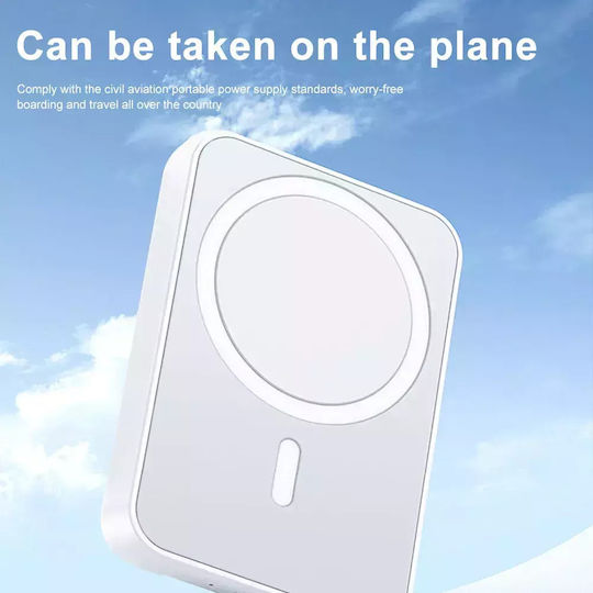 PB10 MagSafe Power Bank 10000mAh with USB-C Port White vue 5