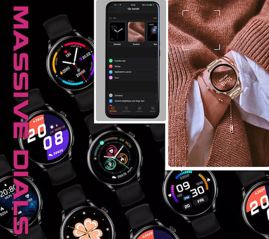 AGBarr Battery Watch with Metal Bracelet view 8