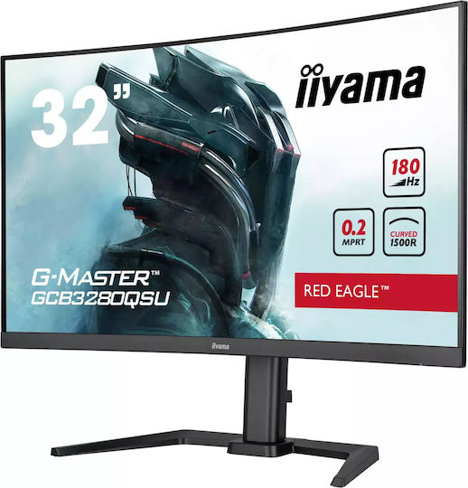 Iiyama G-Master GCB3280QSU-B2 VA Curved Gaming Monitor 31.5" QHD 2560x1440 165Hz view 8