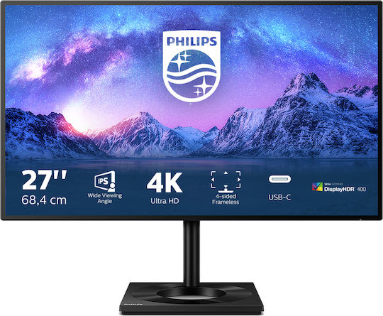 Philips C-Line 279C9 IPS HDR Monitor 27" 4K 3840x2160 with Response Time 5ms GTG