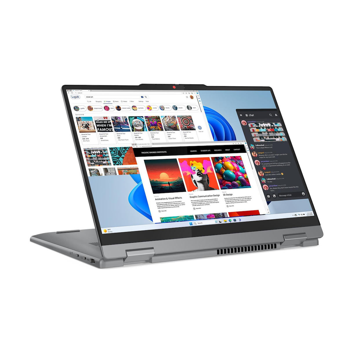 Lenovo IdeaPad 5 2-in-1 14IRU9 14" IPS Touchscreen (Core 5-120U/8GB/512GB SSD/W11 Home) Luna Grey (GR Keyboard) view 1