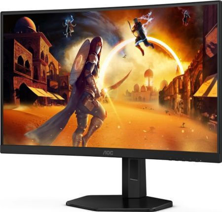 AOC CQ27G4X VA HDR Curved Monitor 27" QHD 2560x1440 180Hz with Response Time 1ms GTG view 2