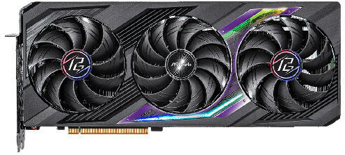 ASRock Radeon RX 7700 XT 12GB GDDR6 Phantom Gaming OC Graphics Card view 6