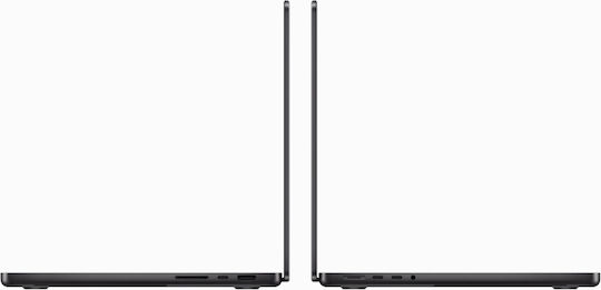 Apple MacBook Pro 14" (2023) 14.2" Retina Display 120Hz (M3-Pro 11-Core/18GB/512GB SSD) Space Black (US Keyboard) vue 3