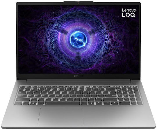 Lenovo LOQ 15IAX9E 15.6" IPS FHD 144Hz (i5-12450HX/16GB/512GB SSD/GeForce RTX 2050/No OS) Luna Grey (International English Keyboard) view 1
