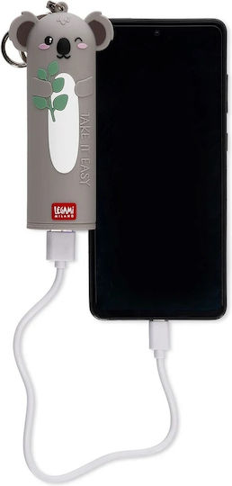 Legami Milano POW0029 Power Bank 4800mAh Koala Leg view 3