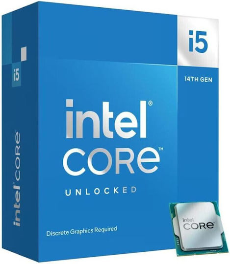 Intel Core i5-14600KF 2.6GHz Processor 14 Core for Socket 1700 in Box view 3