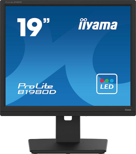 Iiyama Prolite B1980D-B5 TN Monitor 19" 1280x1024 with Response Time 5ms GTG