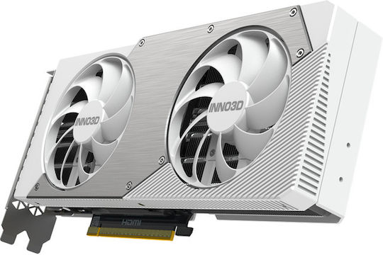 Inno 3D GeForce RTX 5070 12GB GDDR7 Twin X2 OC White Graphics Card view 8
