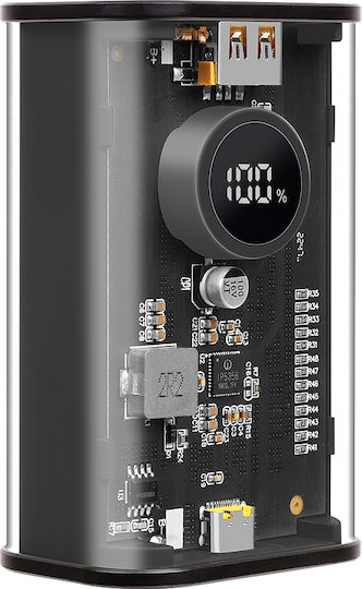 Tactical C4 Explosive Power Bank 9600mAh 22.5W with USB-A Port and USB-C Port Power Delivery Black vue 3