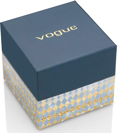 Vogue Cosmic Smartwatch Stainless Steel 38mm with Heart Rate Monitor (White) vue 6