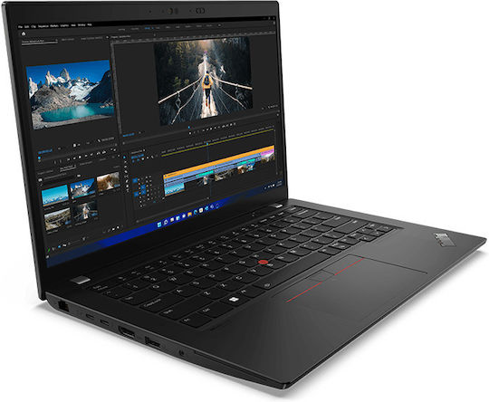 Lenovo ThinkPad L14 Gen 3 (Intel) 14" IPS FHD (i5-1235U/8GB/256GB SSD/W11 Pro) Thunder Black (GR Keyboard) view 3