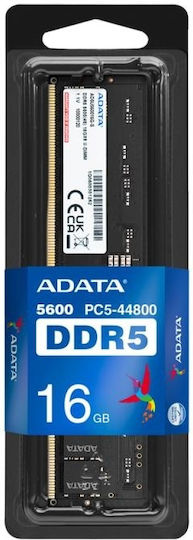 Adata DDR5 with Module 1x16GB and Speed 5600 for Desktop AD5U560016G-S view 5
