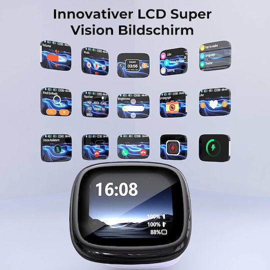 In-ear Bluetooth Handsfree Earphones with Charging Case view 4