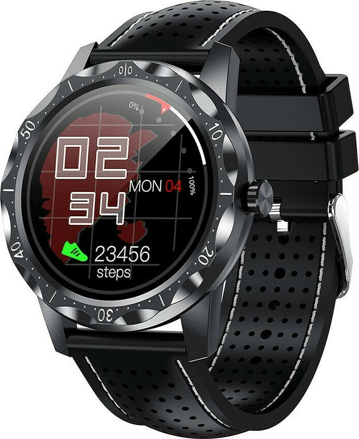 Colmi Sky 1 Plus 43mm Smartwatch with Heart Rate Monitor (Black)