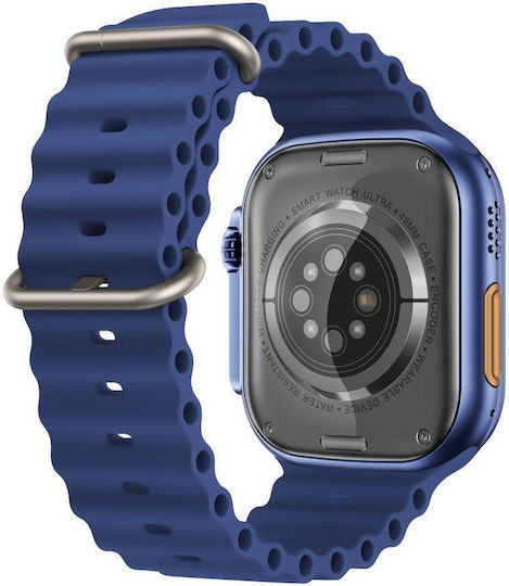 XO M8 Pro Smartwatch with Heart Rate Monitor (Blue) view 2