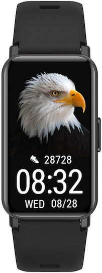 MaxCom Fit FW53 Nitro 2 Smartwatch with Heart Rate Monitor (Black) vista 6