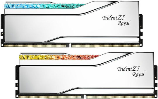 G.Skill Trident Z5 Royal Neo EXPO DDR5 32GB RAM with 2x16GB Modules and Speed 6400 for Desktop F5-6400J3039G16GX2-TR5NS vista 5