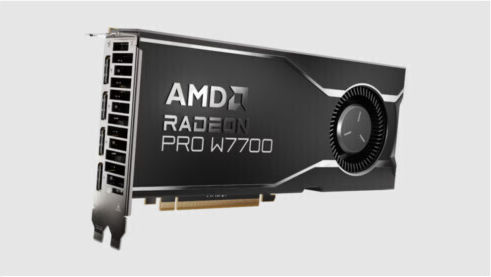 AMD Radeon Pro W7700 16GB GDDR6 Graphics Card view 5